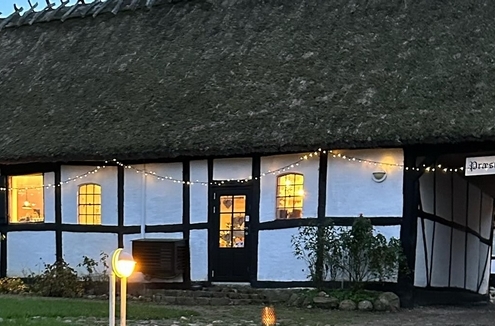 Jyderup Præstegård ved vintertide