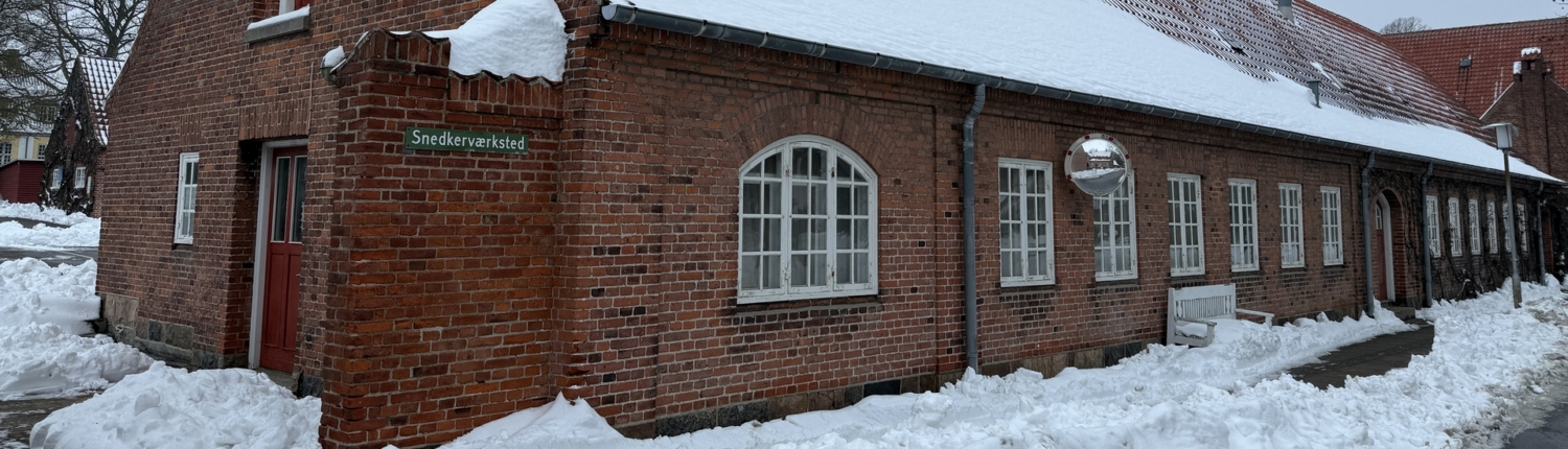 Bygningen, der skal huse den kommende butik i Anneberg Kulturpark.